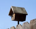 Wooden Bird House Royalty Free Stock Photo