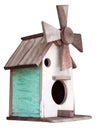 Wooden bird house Royalty Free Stock Photo