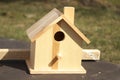 Wooden Birdhouse Royalty Free Stock Photo