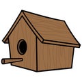 Wooden Birdhouse