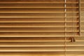 Wooden blinds background Royalty Free Stock Photo