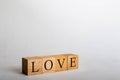 Wooden Block Messages Royalty Free Stock Photo