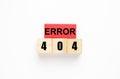 Error 404 Royalty Free Stock Photo