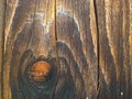 Wooden Board Gnarl Royalty Free Stock Photo