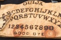 Wooden Board Ouija: Communication with Spirits Royalty Free Stock Photo