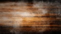 Wooden board planks texture with mystery smoke. background. Design element