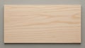 Wooden board with a smooth surface and light natural wood grain Royalty Free Stock Photo