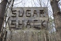 Vintage Sugar Shack advertising board