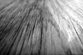 Wooden board texture with blur effect in black and white Royalty Free Stock Photo