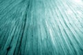 Wooden board texture with blur effect in cyan tone Royalty Free Stock Photo