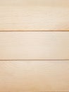 Wooden boards. Background of three smooth boards. Natural texture. Background for collages.