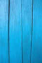 Wooden boards painted in bright blue texture, shabby surface tree with cracks and scratches, old wood board, abstract background, Royalty Free Stock Photo