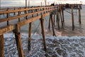 Wooden boardwalk in Costa Rica.