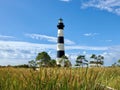 Closeup of Bodie Island Lighthouse Royalty Free Stock Photo