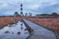 Bodie Island Lighthouse Outer Banks North Carolina Royalty Free Stock Photo