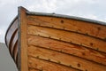 Wooden boat detail Royalty Free Stock Photo