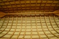 Wooden boat detail of a beautiful craftmanship Royalty Free Stock Photo