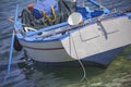 Wooden boat detail Royalty Free Stock Photo