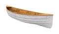 Wooden Boat Isolated Royalty Free Stock Photo