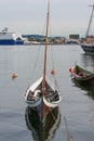 The wooden boat Royalty Free Stock Photo