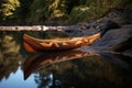 wooden boat under construction in a shipyard Royalty Free Stock Photo