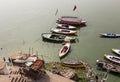 Ganges River, Varanasi, India Royalty Free Stock Photo