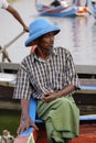 Wooden boats in Ubein bridge