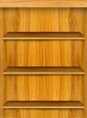 Wooden book shelf