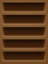 wooden shelf background