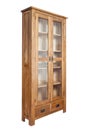 wooden bookcase Royalty Free Stock Photo