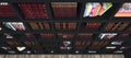 Wooden bookshelf full of books from library top view realistic 3D rendering