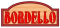 Wooden Bordello Sign Royalty Free Stock Photo