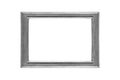 Wooden border photo frame gray washed minimalistic modern looking rectangular