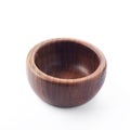 Wooden bowl Royalty Free Stock Photo