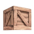 Wooden box Royalty Free Stock Photo