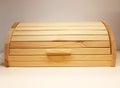 Wooden breadbasket for bread storage