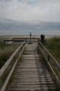 Wooden bridge