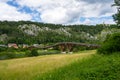 Wooden bridge in Essing