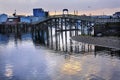 Wooden Bridge Fish Processor Westport Grays Harbor Washington