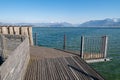 Wooden bridge from Hurden to Rapperswil