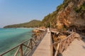 Wooden Bridge, koh lan ,Thailand