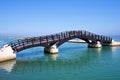 Wooden bridge in Lefkada Town