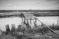 Wooden bridge Royalty Free Stock Photo