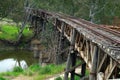 Wooden bridge