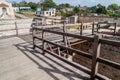 Wooden bridge over the moat of Castillo de Jagua castle, Cu