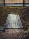 Wooden bridge