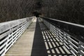 Wooden bridge Royalty Free Stock Photo