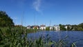 Blue Lake Blue Sky. Waterfront Residence