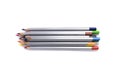 Wooden bright colorful pencils