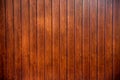 Wooden brown boards front view Royalty Free Stock Photo